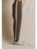 perfectwhitetee- Claud Travel Track Pant- Dark Olive