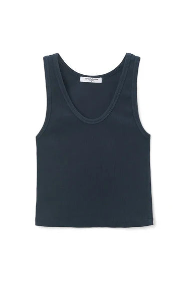 perfectwhitetee Blondie Tank Navy