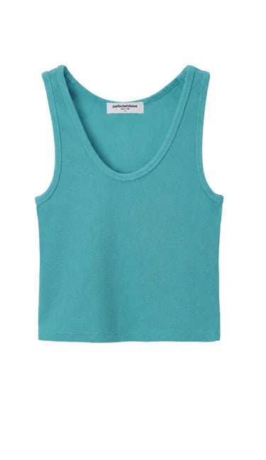 perfectwhitetee Blondie Teal Blue