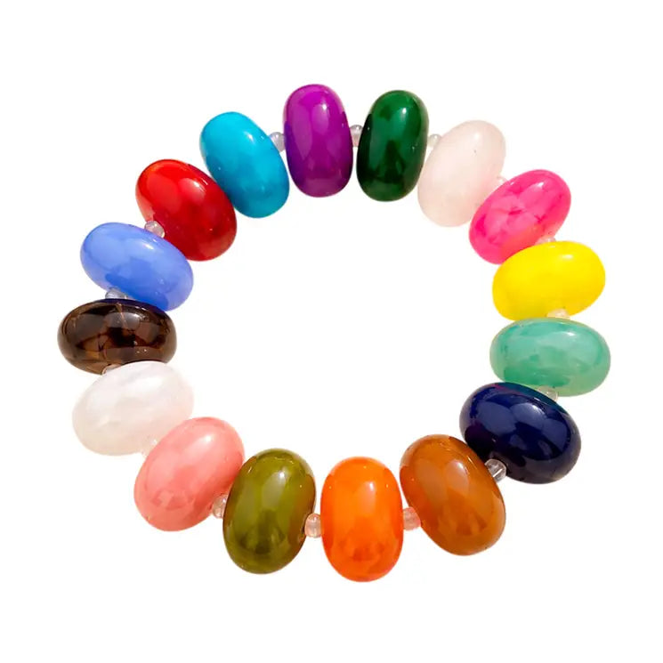Gemelli Bora Chunky Stretch Bracelet - Multi