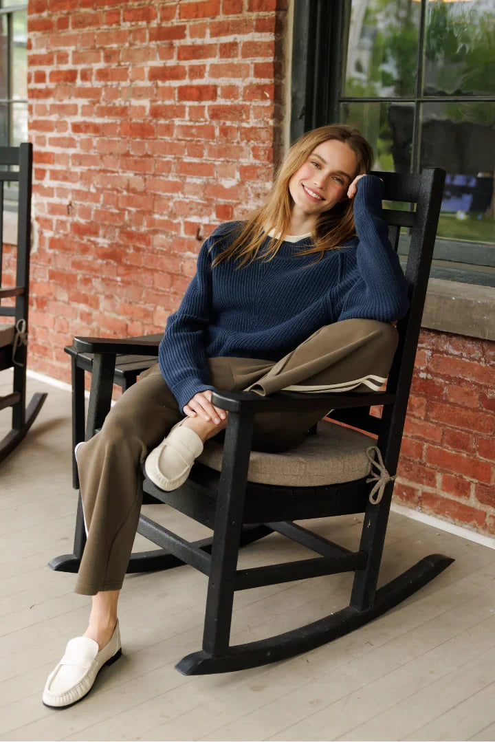 perfectwhitetee- Claud Travel Track Pant- Dark Olive