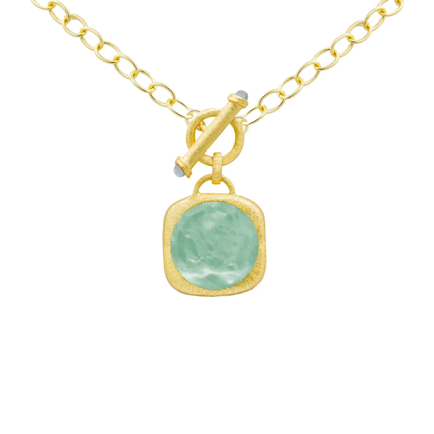 Marcia Moran- Giverny Necklace- Aqua