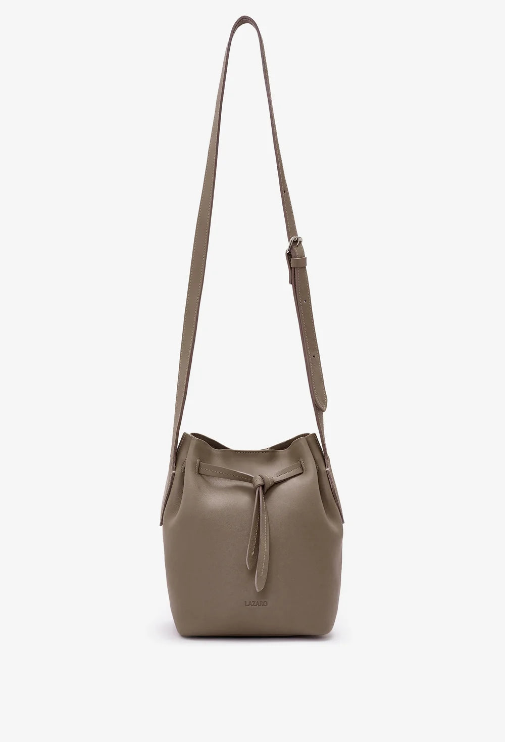 Lazaro Coya Small Leather Bucket Bag