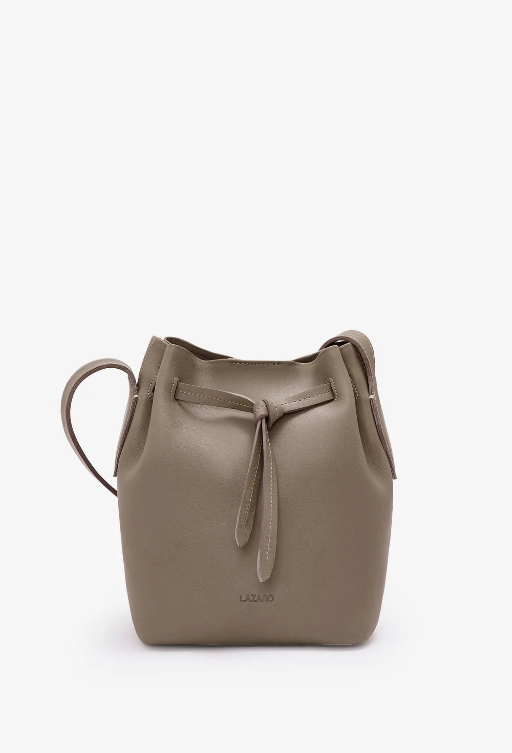 Lazaro Coya Small Leather Bucket Bag
