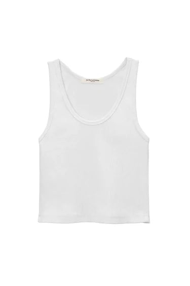 perfectwhitetee Debbie Longer Blondie White