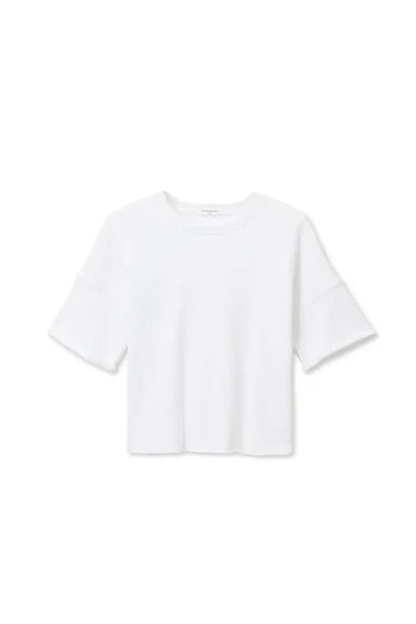perfectwhitetee Ezra Short Sleeve Sweatshirt
