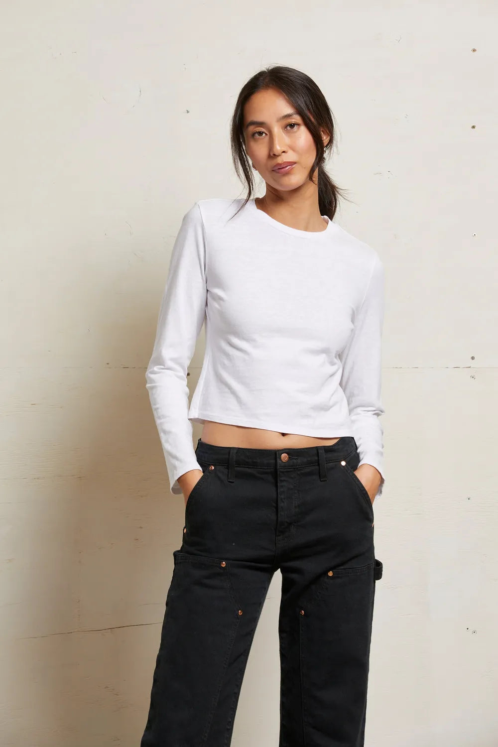 perfectwhitetee Jamie- Lisa Long Sleeve