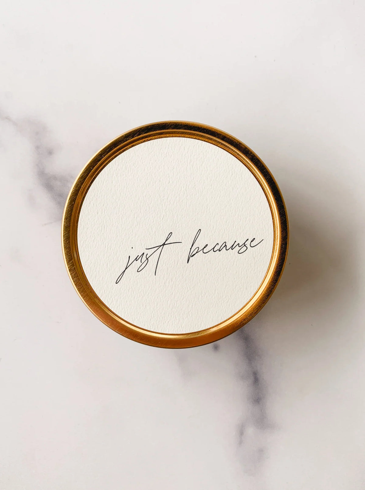 Simply Curated-Special Message Travel Candle