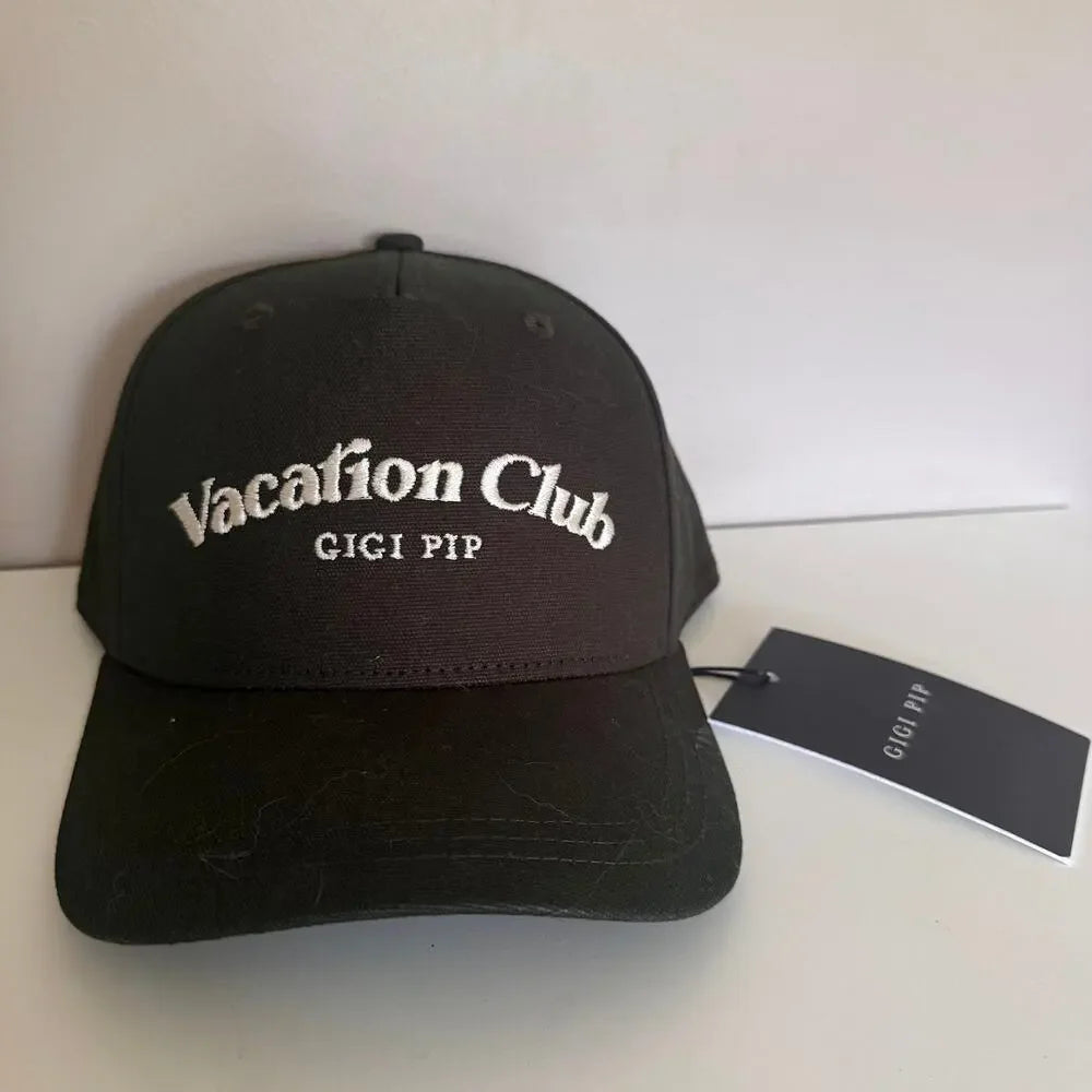 Gigi Pip Canvas Trucker Hat - Vacation Club