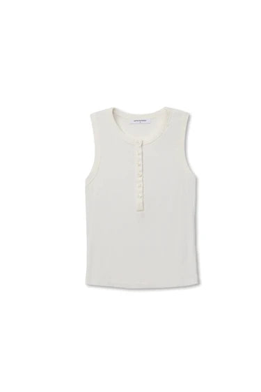 perfectwhitetee Loretta Luxe Rib Tank