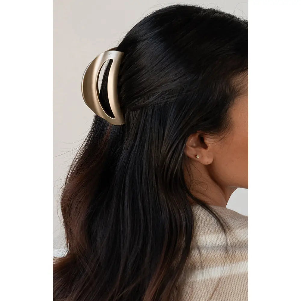 France Luxe Belle Large Cutout Curve Claw Clip