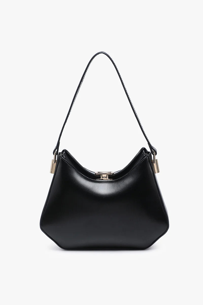 Jennu Incheon Hexagonal Shoulder Bag w/ Push Lock