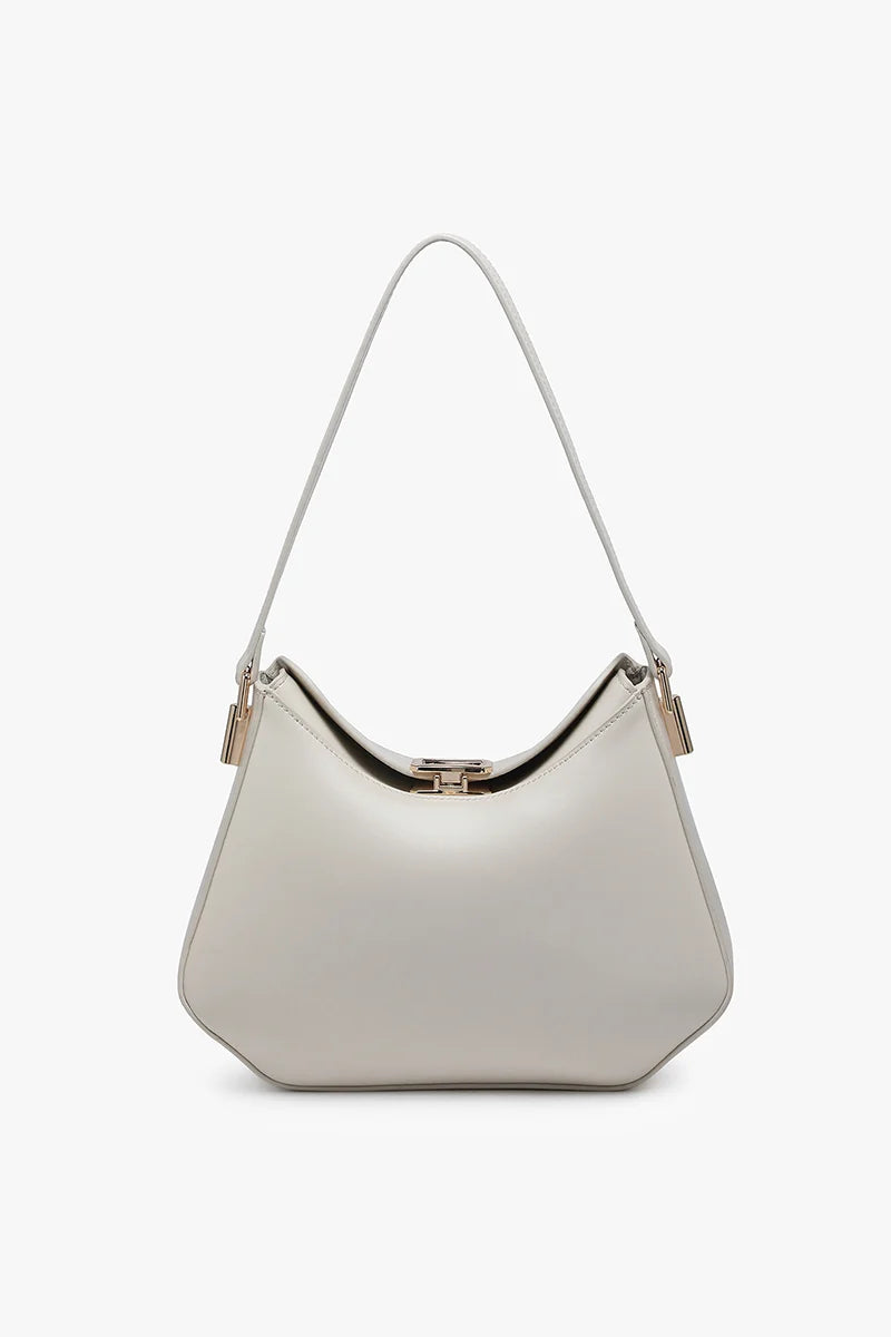 Jennu Incheon Hexagonal Shoulder Bag w/ Push Lock