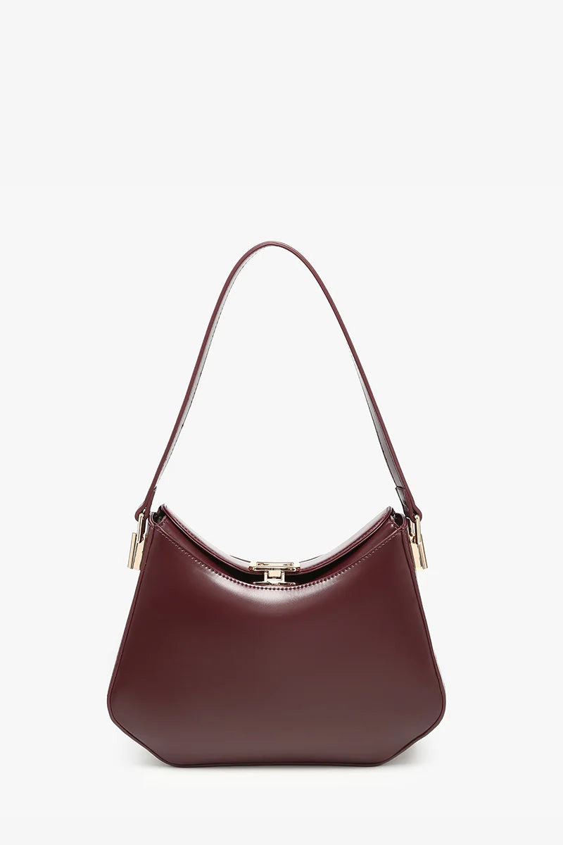 Jennu Incheon Hexagonal Shoulder Bag w/ Push Lock