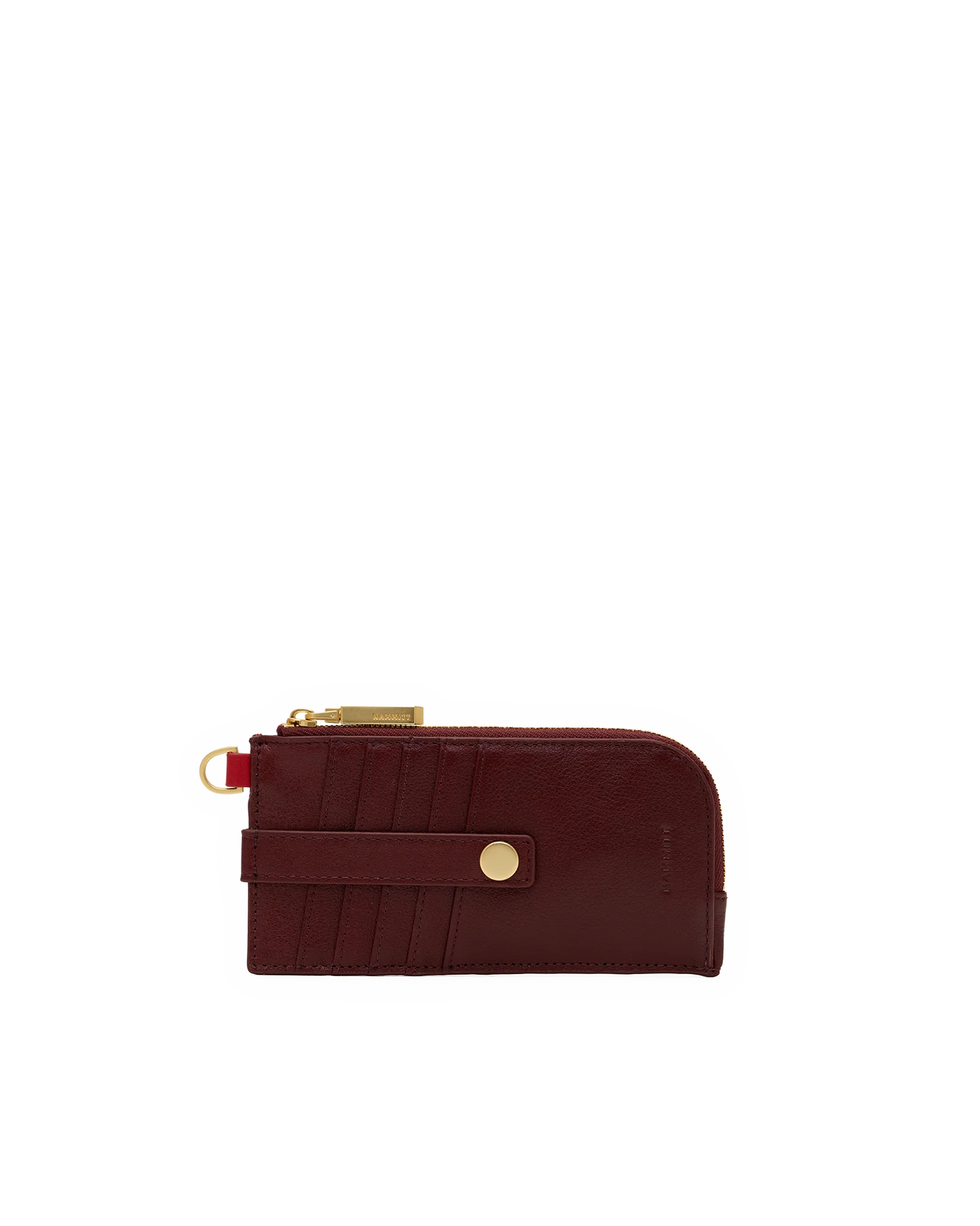 Hammitt 210 East Cherrywood Pebble Brushed Gold Wallet