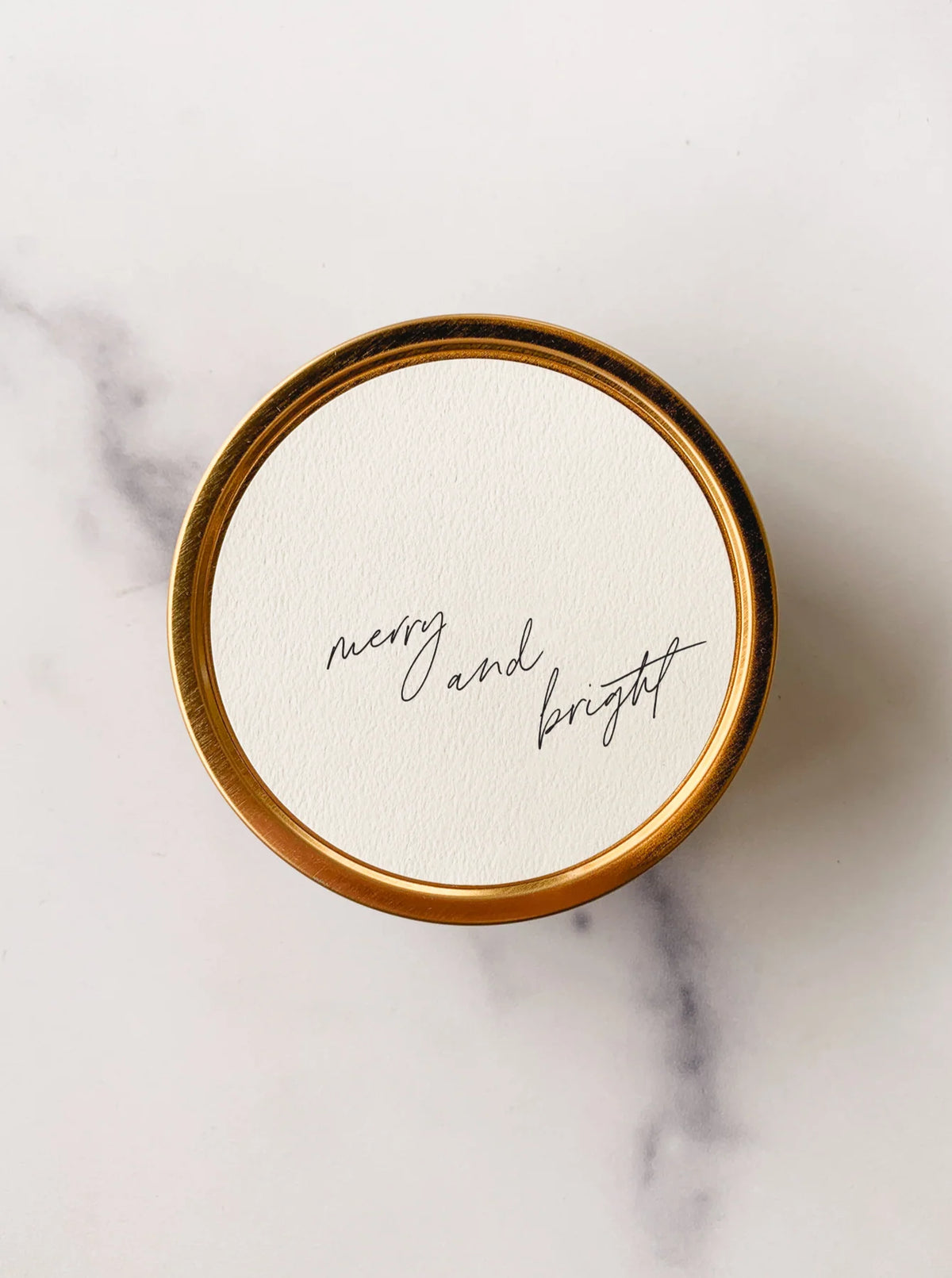 Simply Curated-Special Message Travel Candle