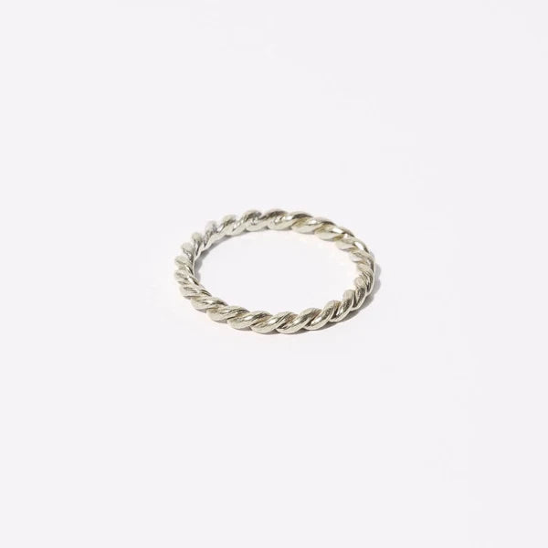MULXIPLY Sterling Mini Rope Ring