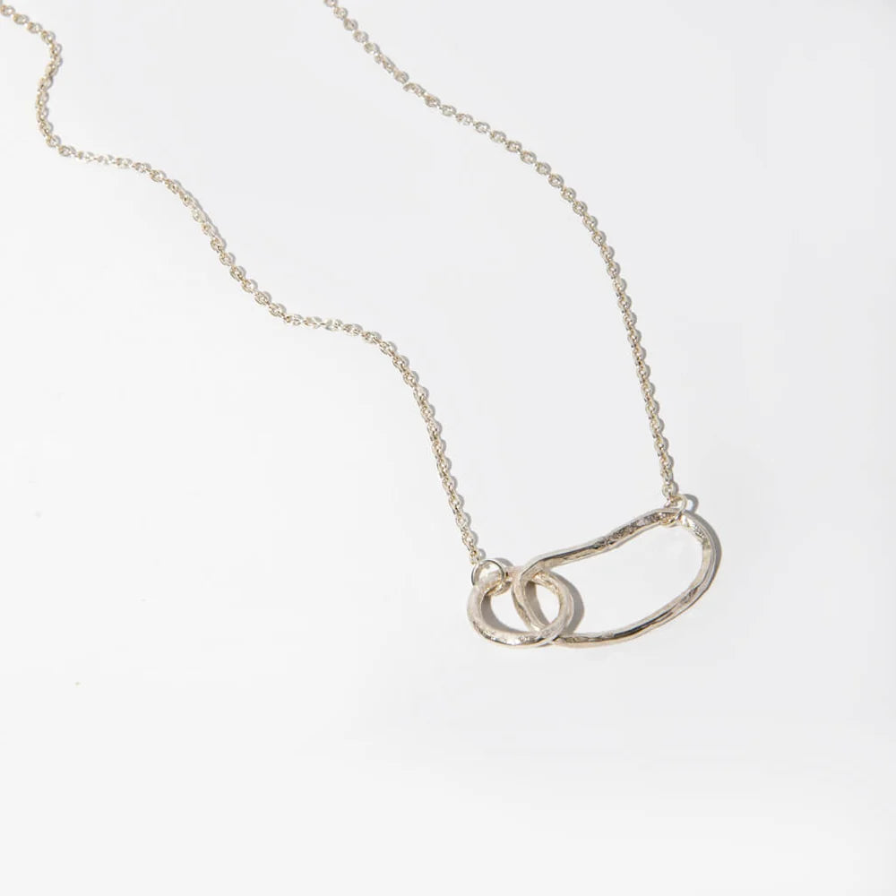 MULXIPLY Pool Minimal Necklace Silver
