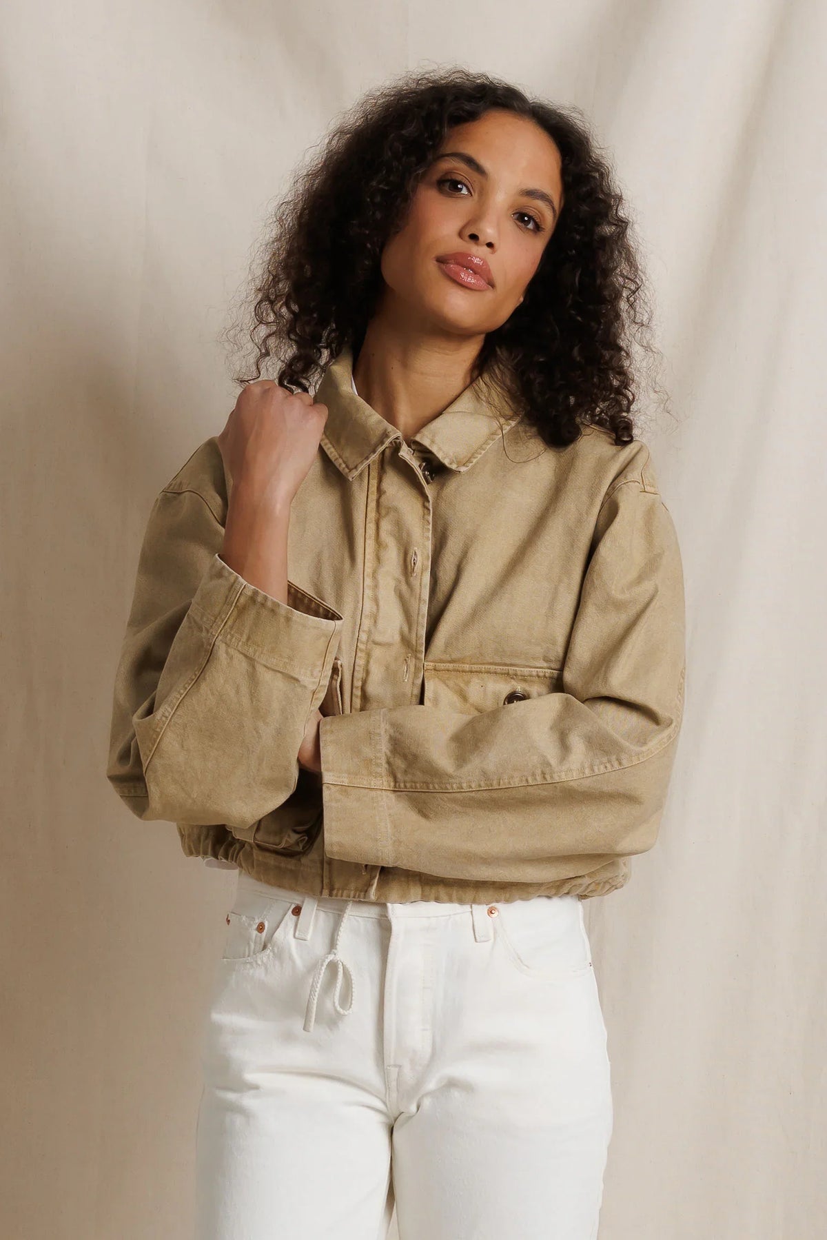 perfectwhitetee- Paloma- Warm Ochre