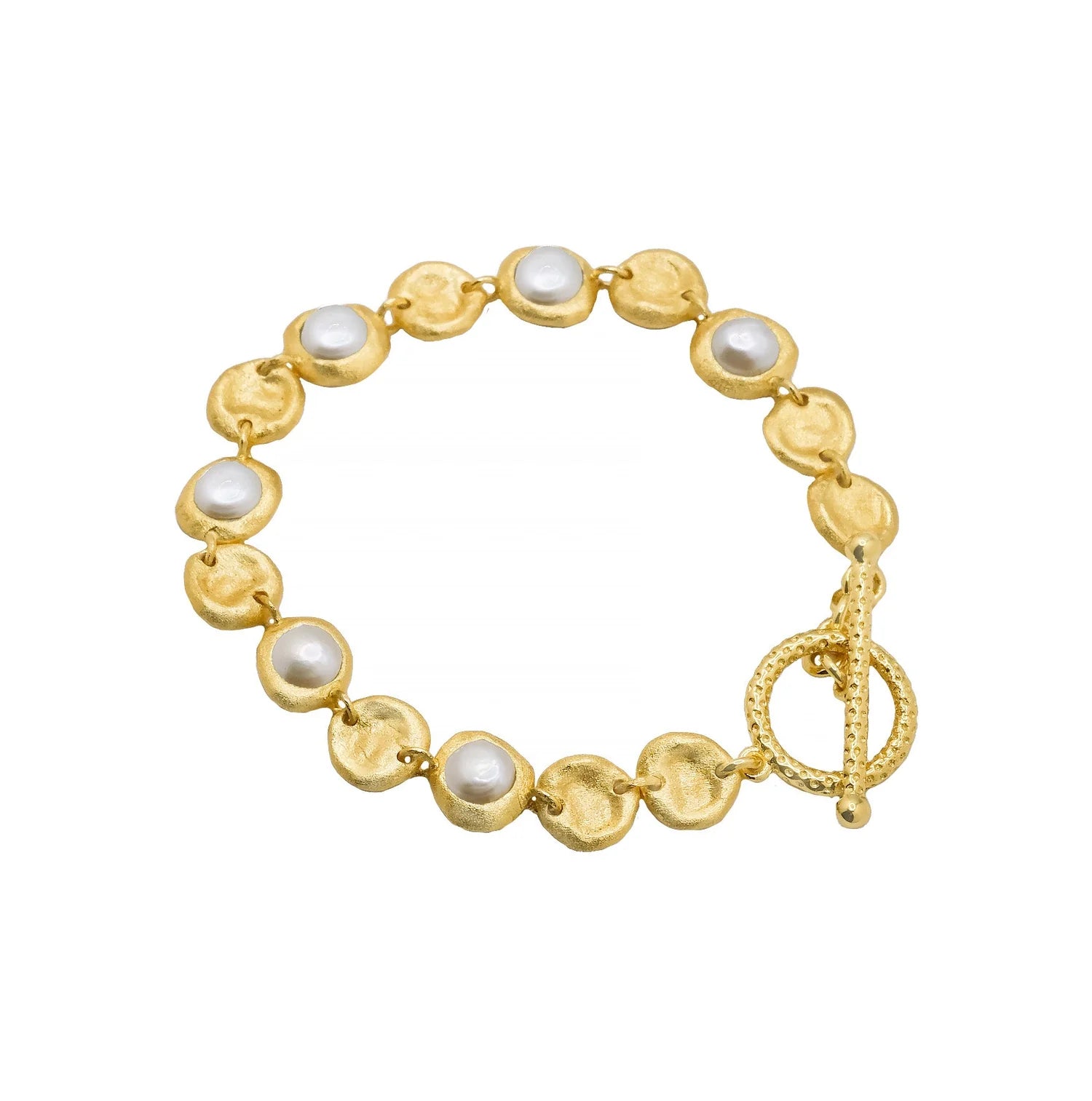 Marcia Moran- Aziza Bracelet- Pearl