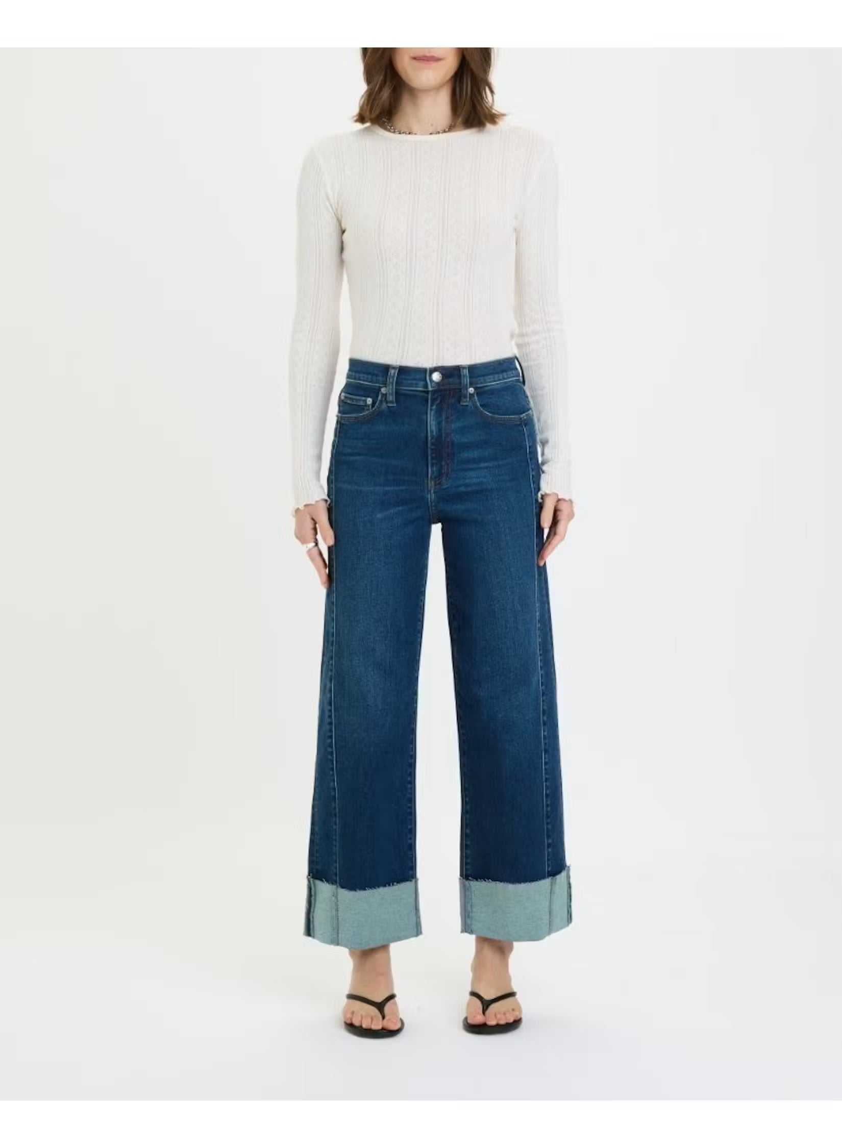 Daze PLEASER HIGH RISE WIDE ANKLE Slow Motion