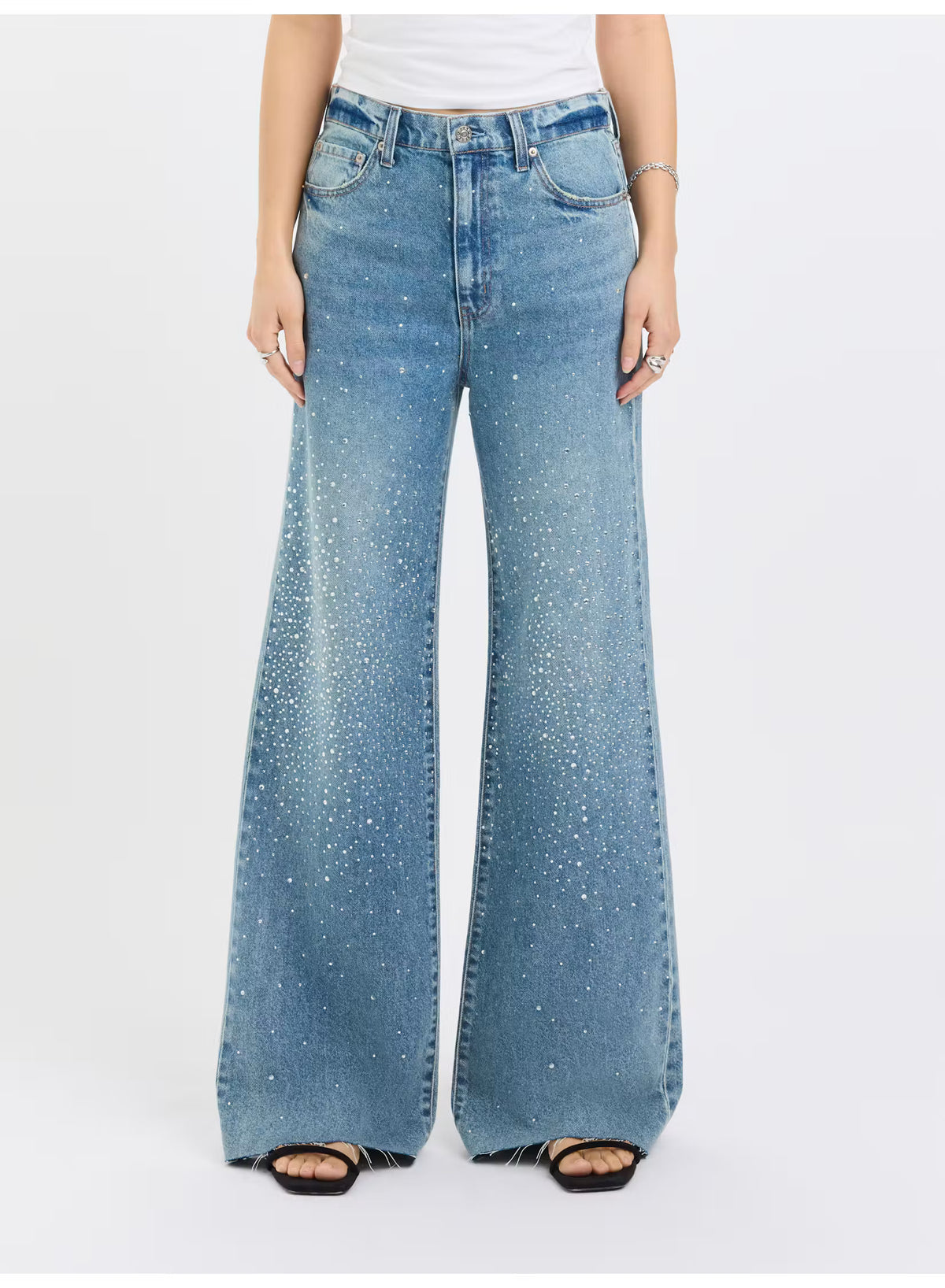 Daze FAR OUT HIGH RISE WIDE LEG Stardust