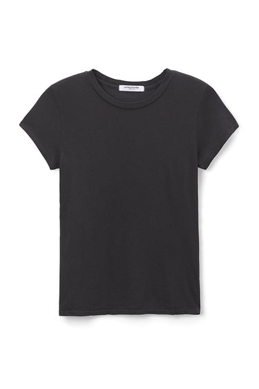 perfectwhitetee Sheryl Baby Tee Vintage Black