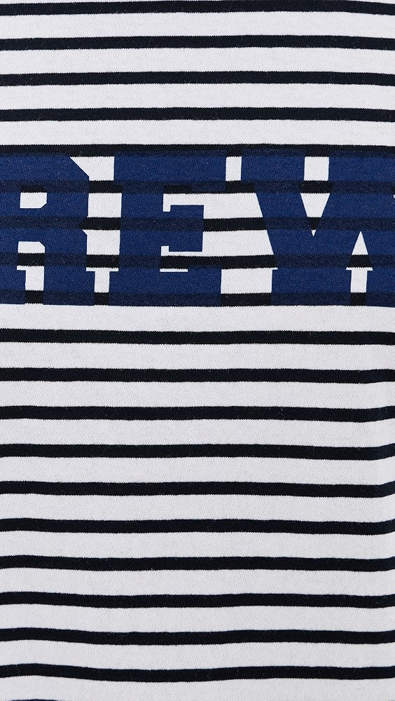 Sunny Somewhere Crew Stripe Tee