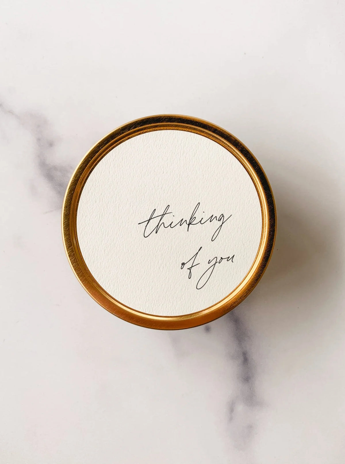Simply Curated-Special Message Travel Candle