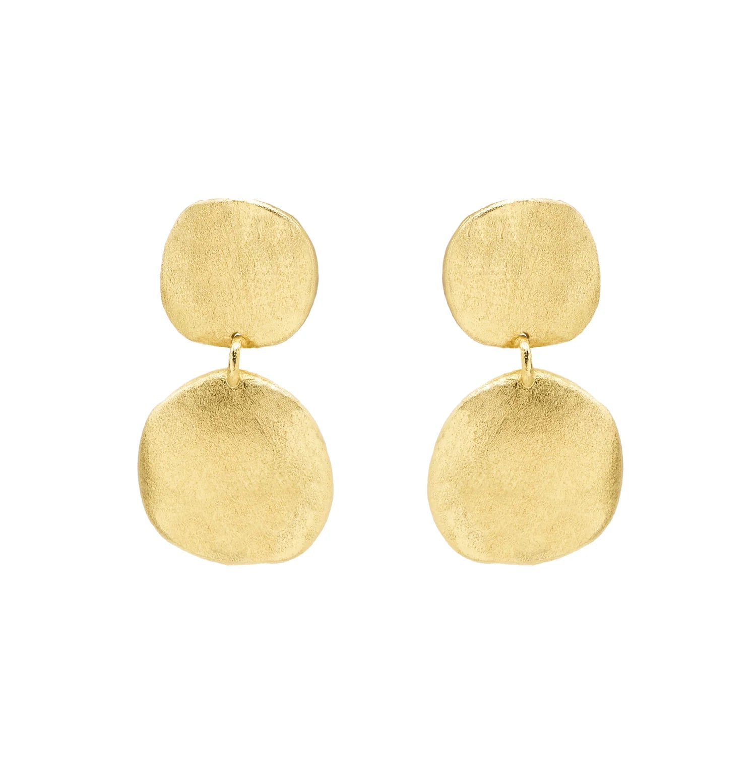 Marcia Moran- Meshi Earrings- Gold